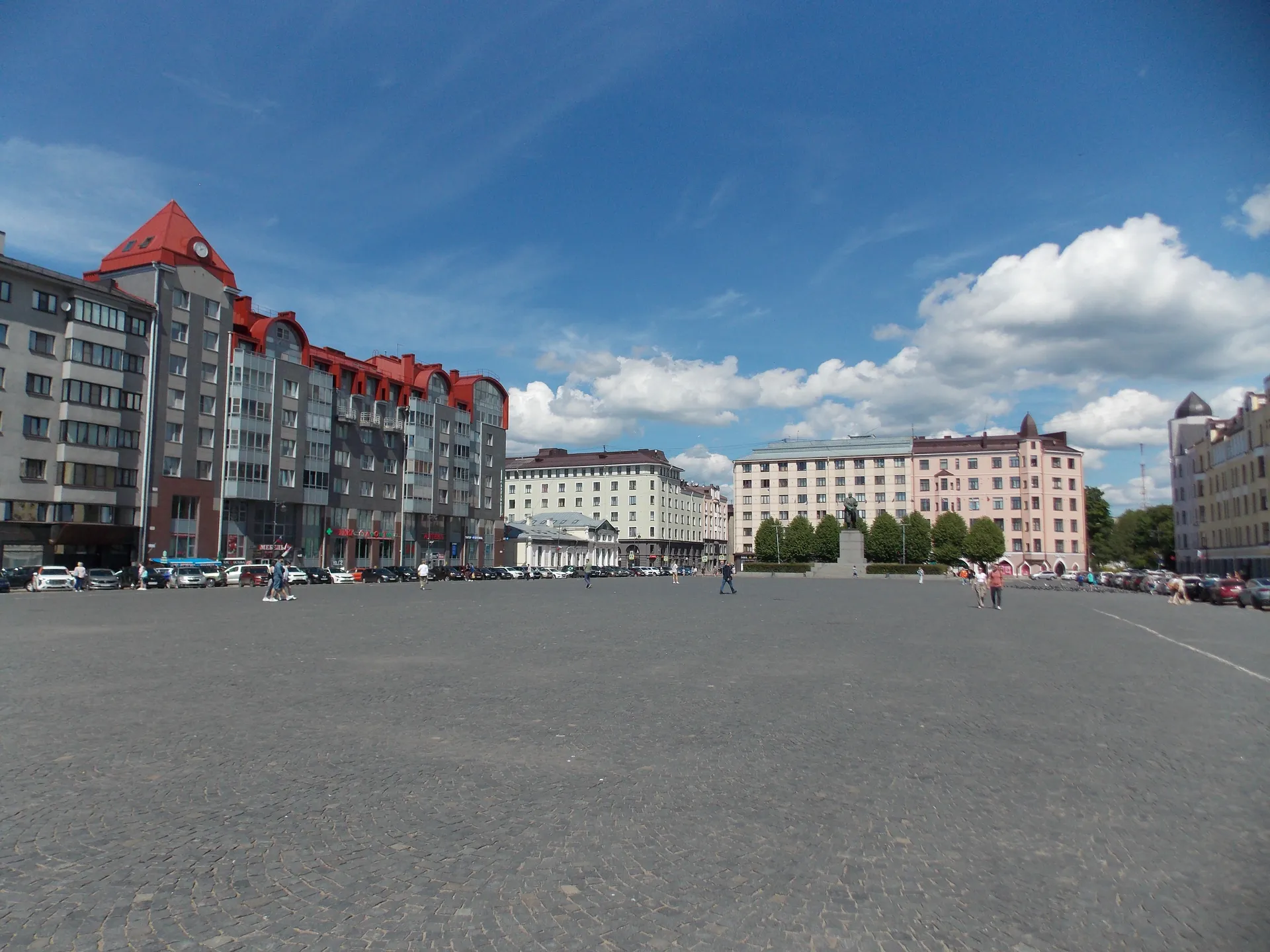 Красная площадь в Выборге