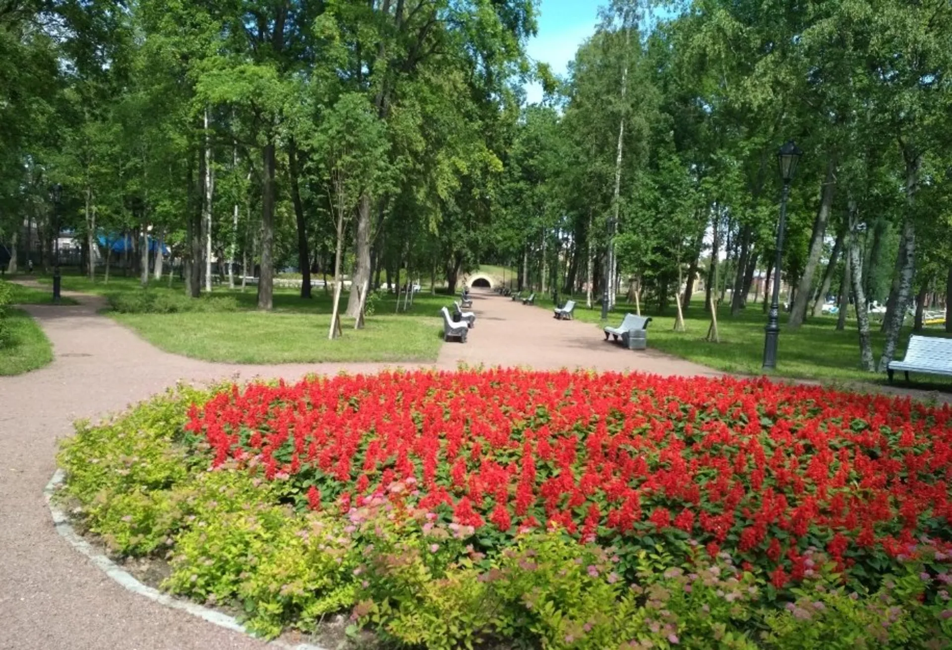 Екатерининский парк в Кронштадте